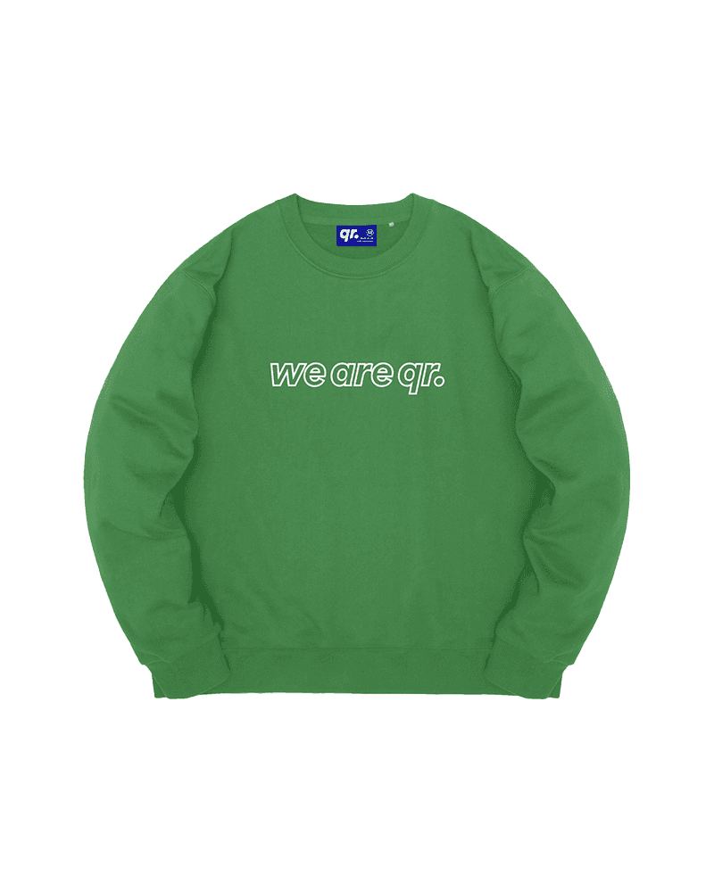 СВИТШОТ WRQ STROKE ЗЕЛЁНЫЙ