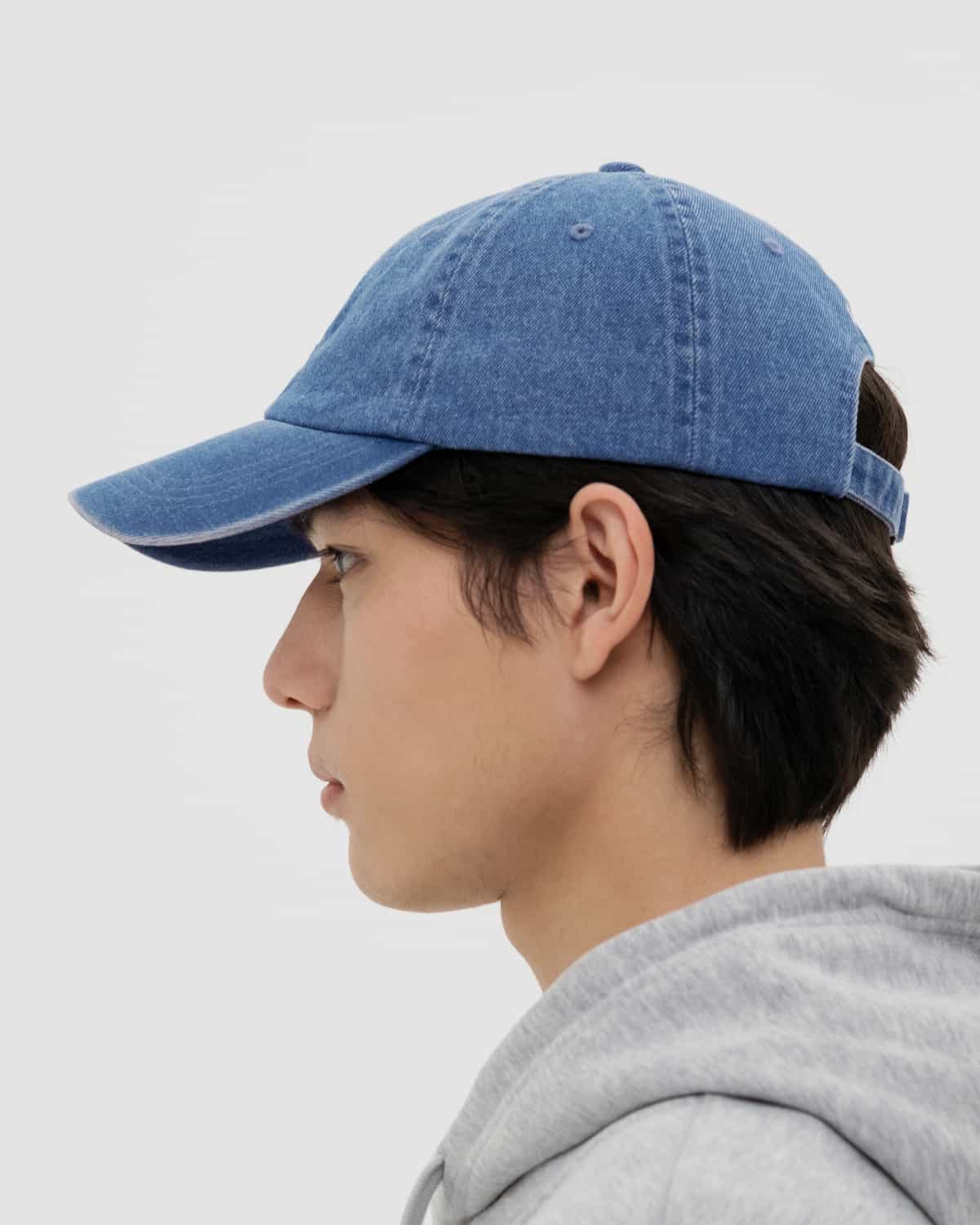 CAP DENIM BLUE