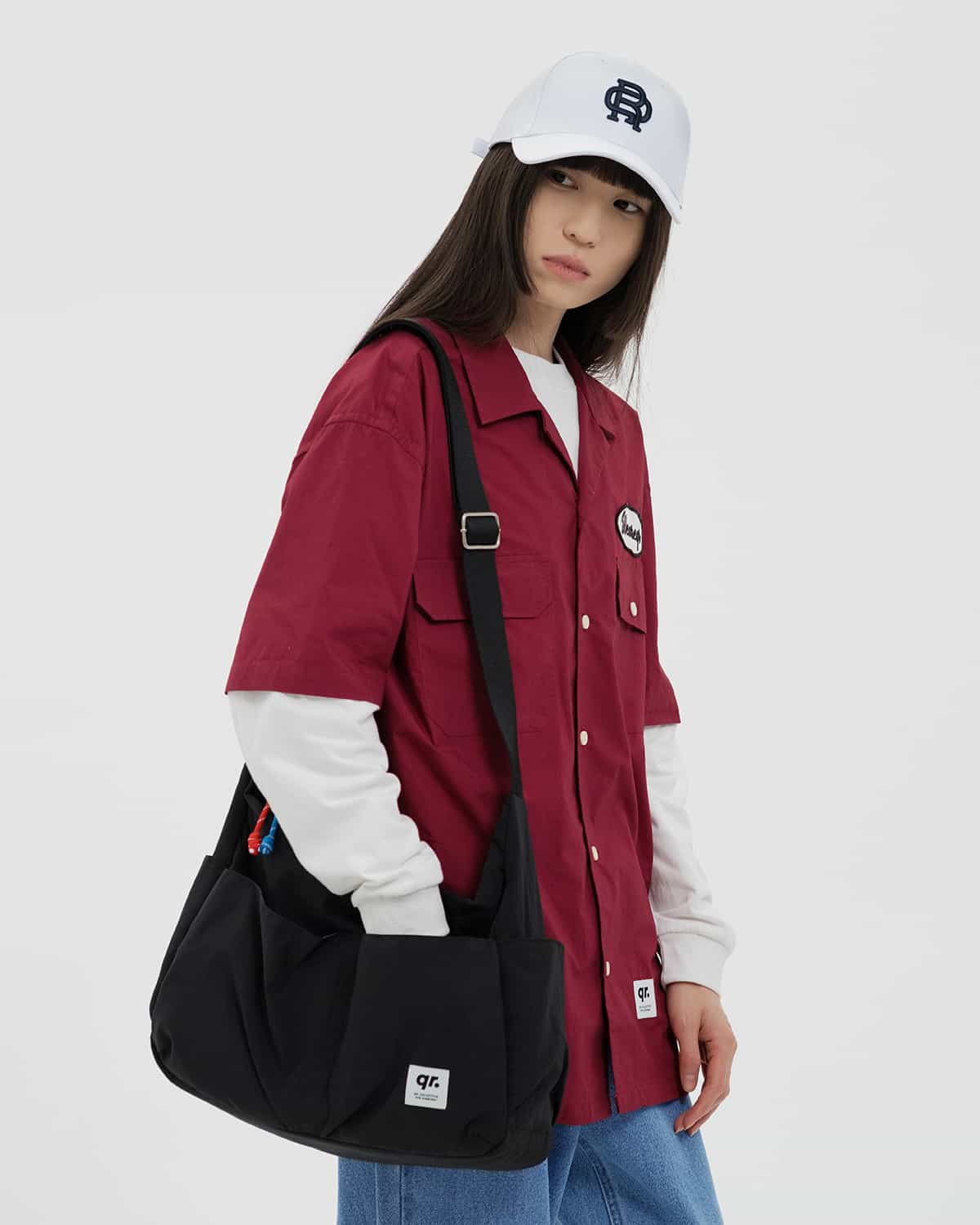 РУБАШКА WORKER БОРДОВАЯ