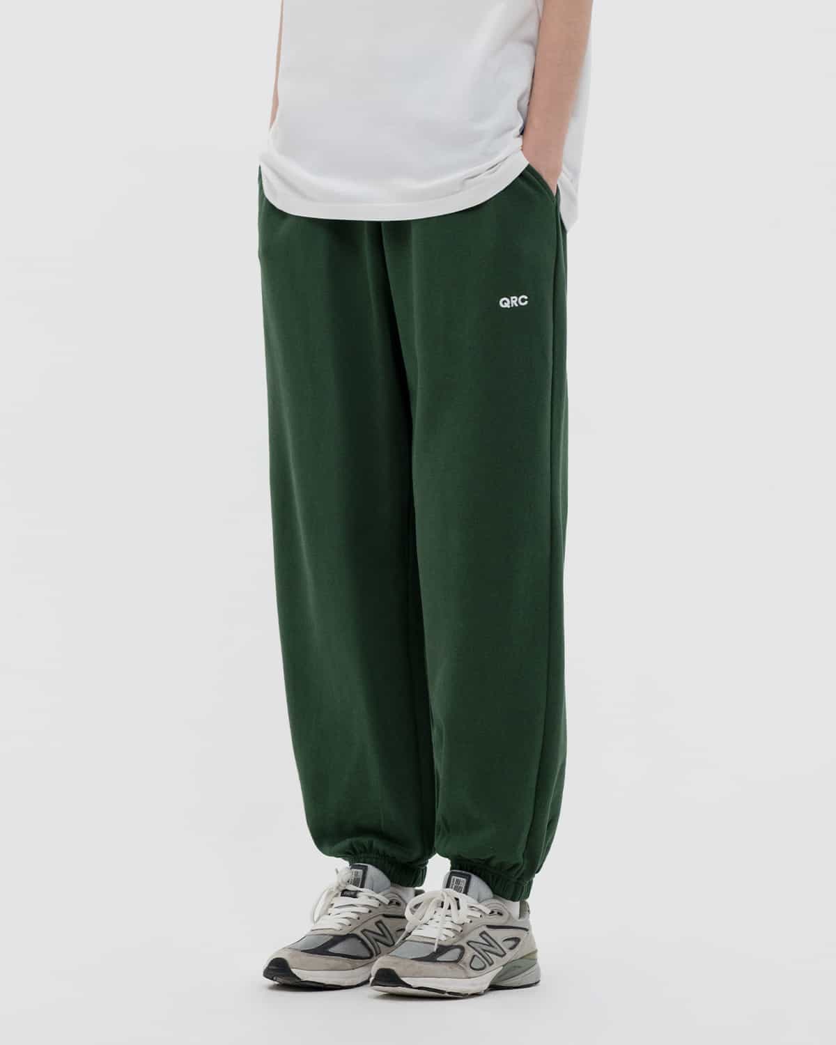шалбар jogger basic qrc қою жасыл