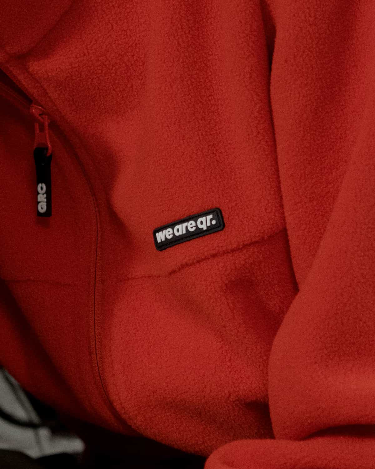 fleece jacket wrq orange