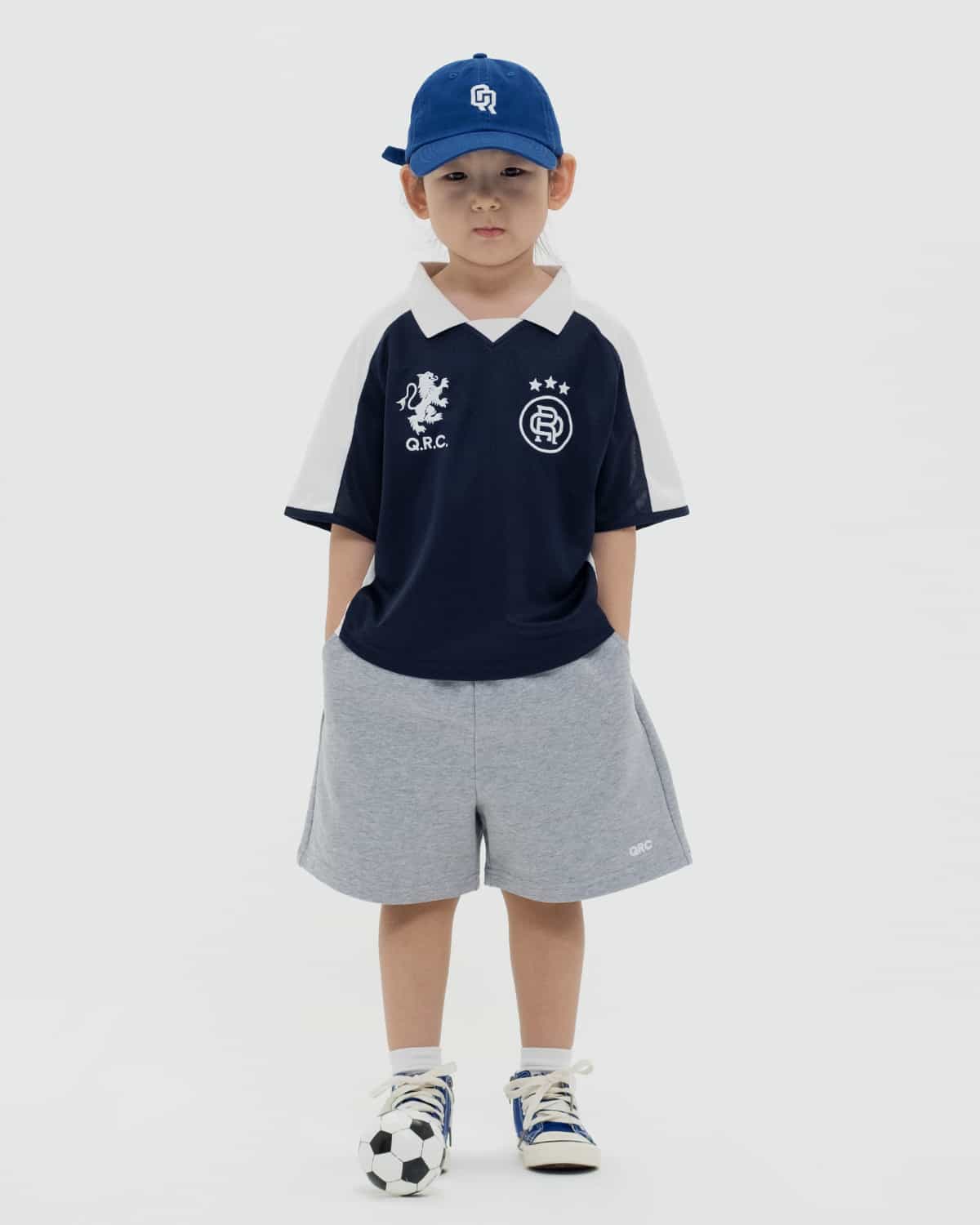 ДЕТСКАЯ ФУТБОЛКА CLUB ТЕМНО-СИНЯЯ