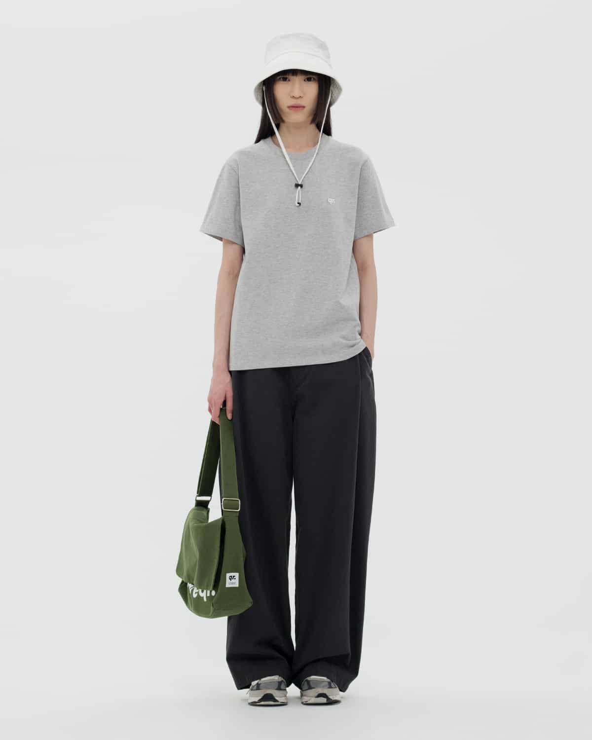 ФУТБОЛКА REGULAR QRD СЕРЫЙ МЕЛАНЖ