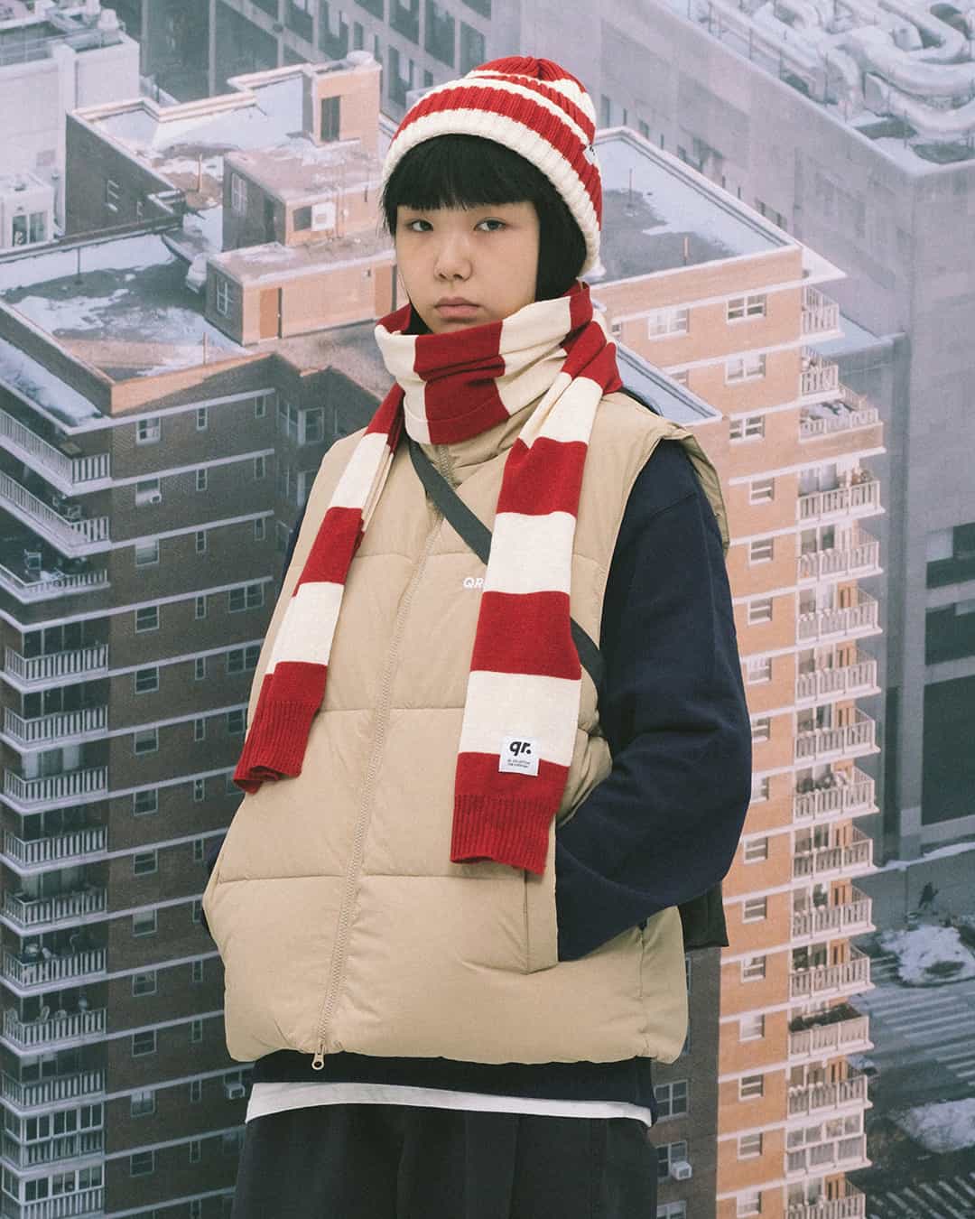 мойынорағыш STRIPED ҚЫЗЫЛ-САРЫ