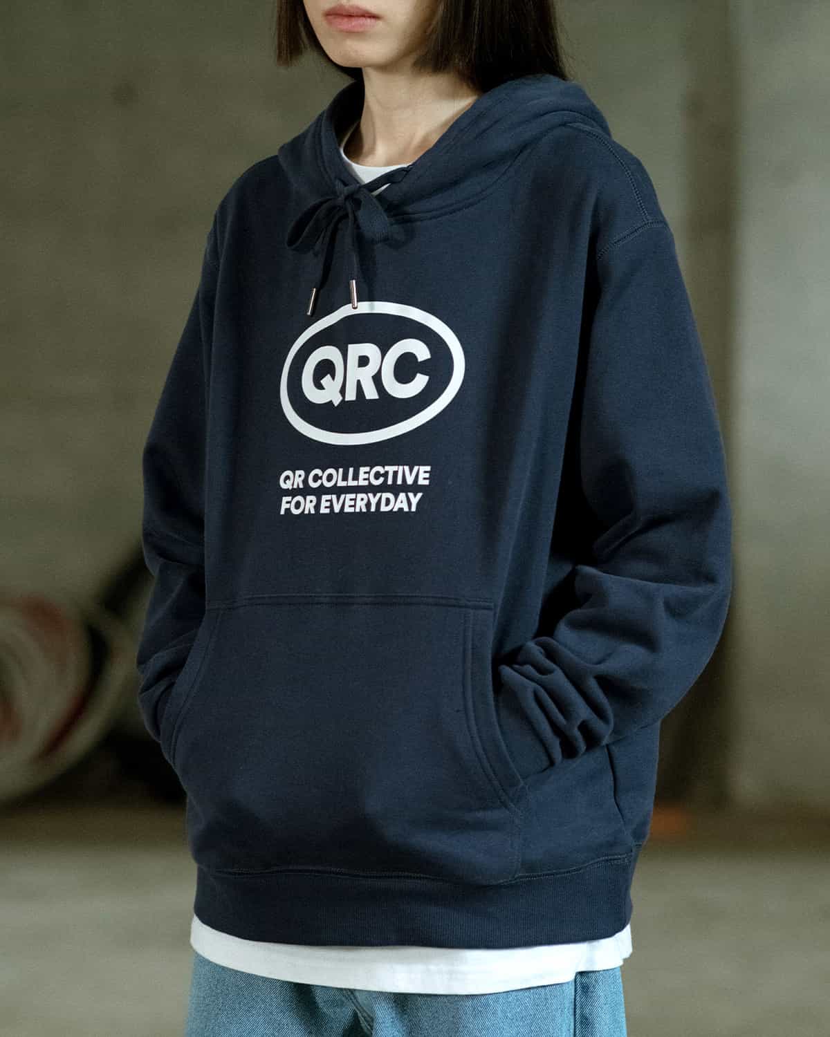 HOODIE QRC MAX dark blue