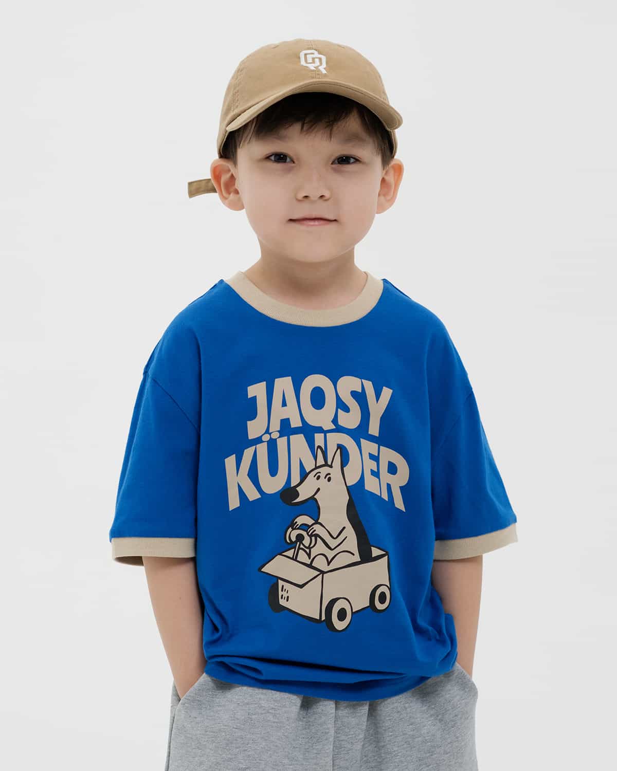 ДЕТСКАЯ ФУТБОЛКА 2COLOR KUNDER СИНЯЯ