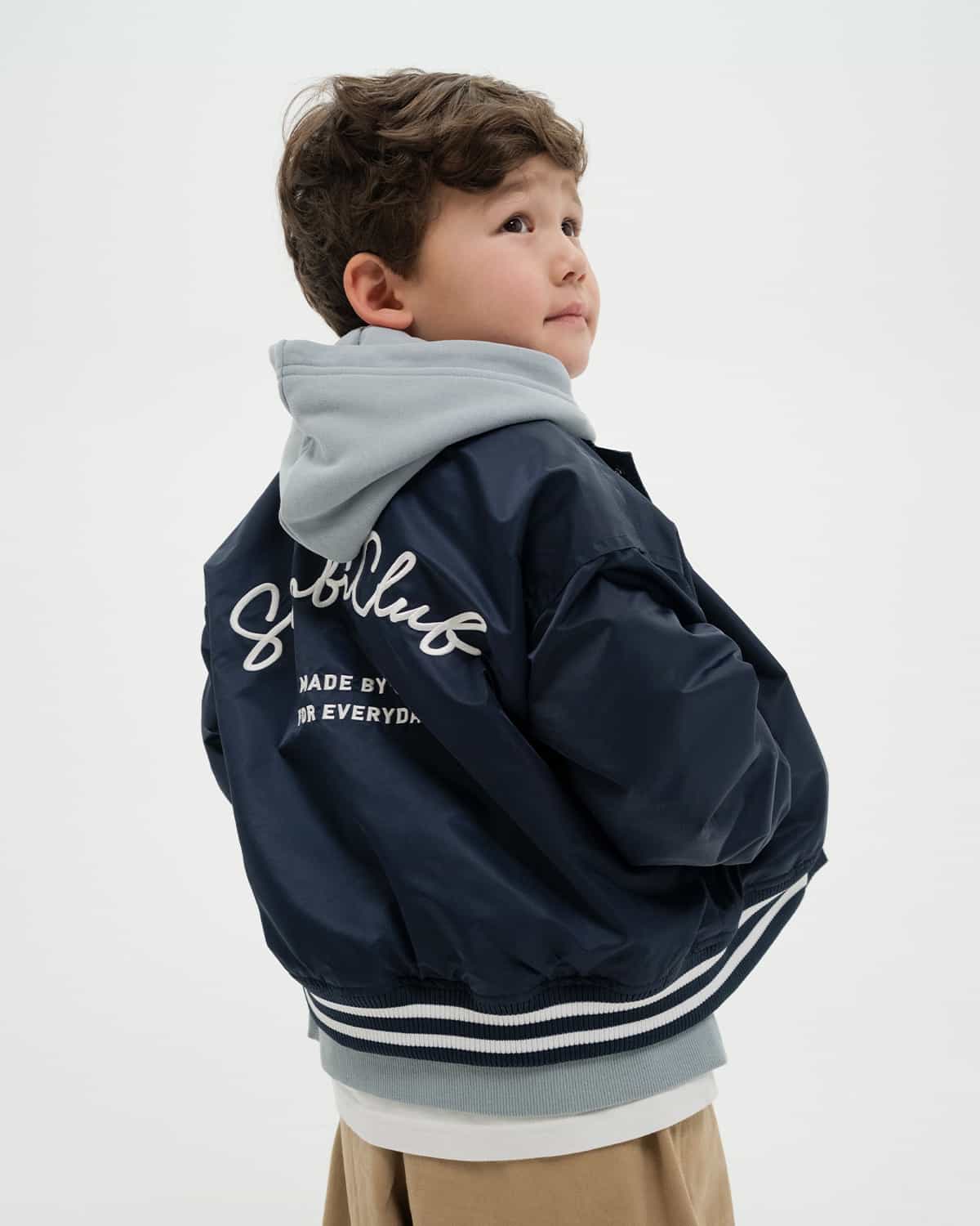 ДЕТСКИЙ БОМБЕР OVERFIT ТЕМНО-СИНИЙ