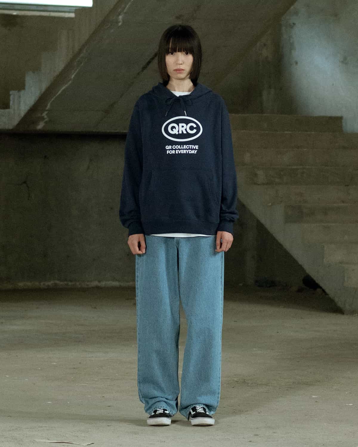 HOODIE QRC MAX dark blue