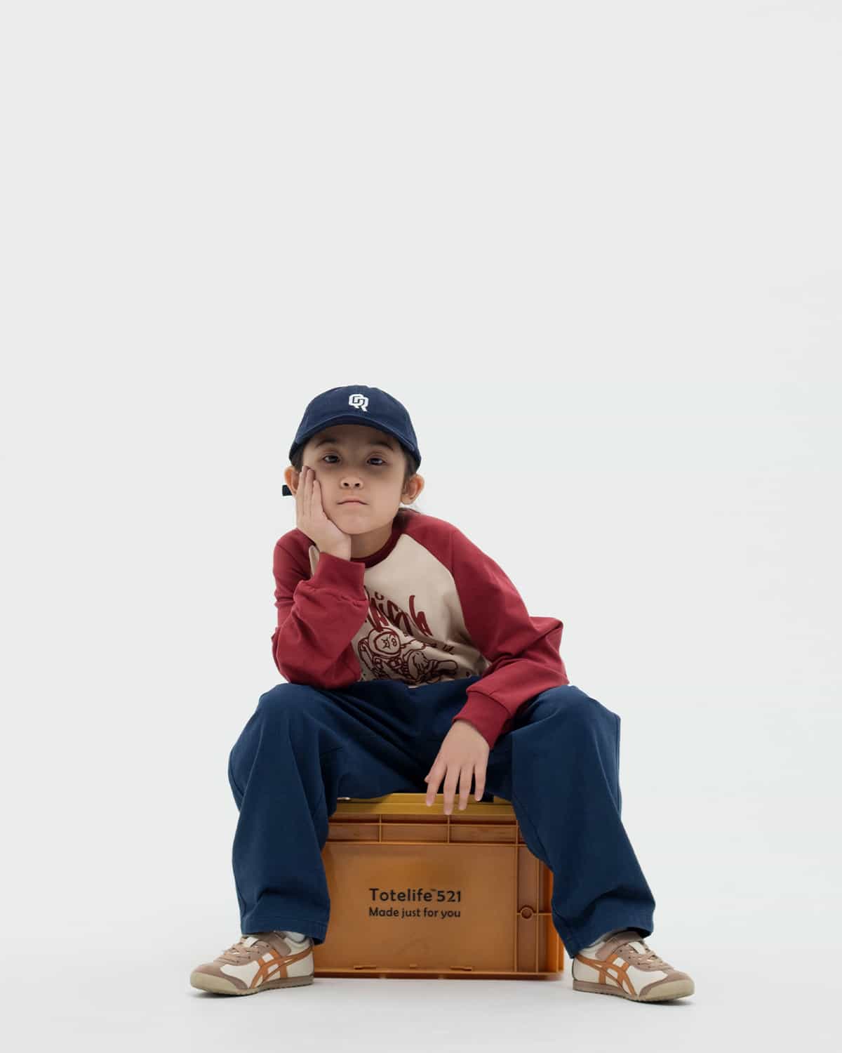 ДЕТСКАЯ LS ФУТБОЛКА 2COLOR БЕЖЕВАЯ