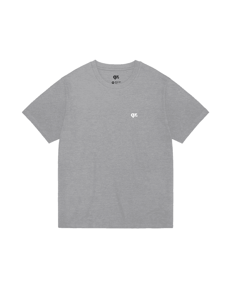 T-SHIRT REGULAR QRD GREY MELANGE