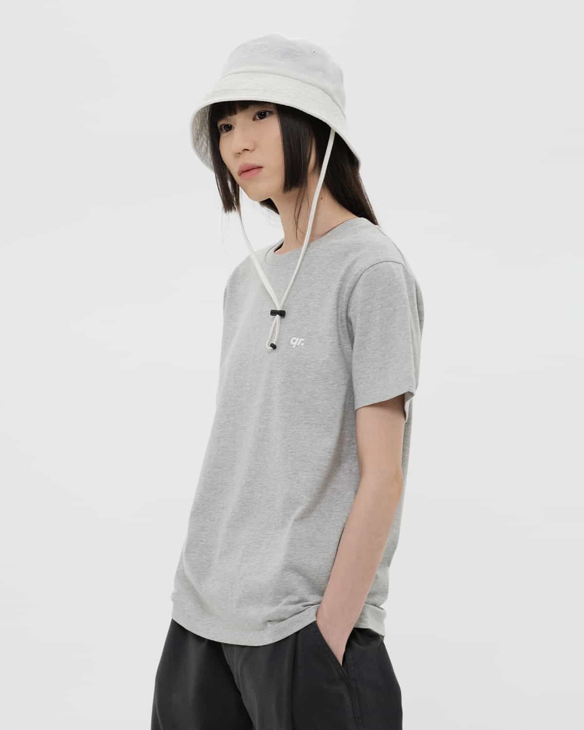 ФУТБОЛКА REGULAR QRD СЕРЫЙ МЕЛАНЖ