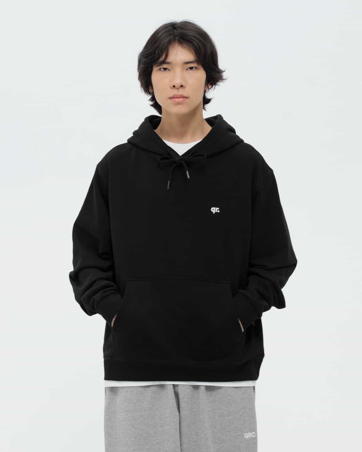HOODIE BASIC BLACK