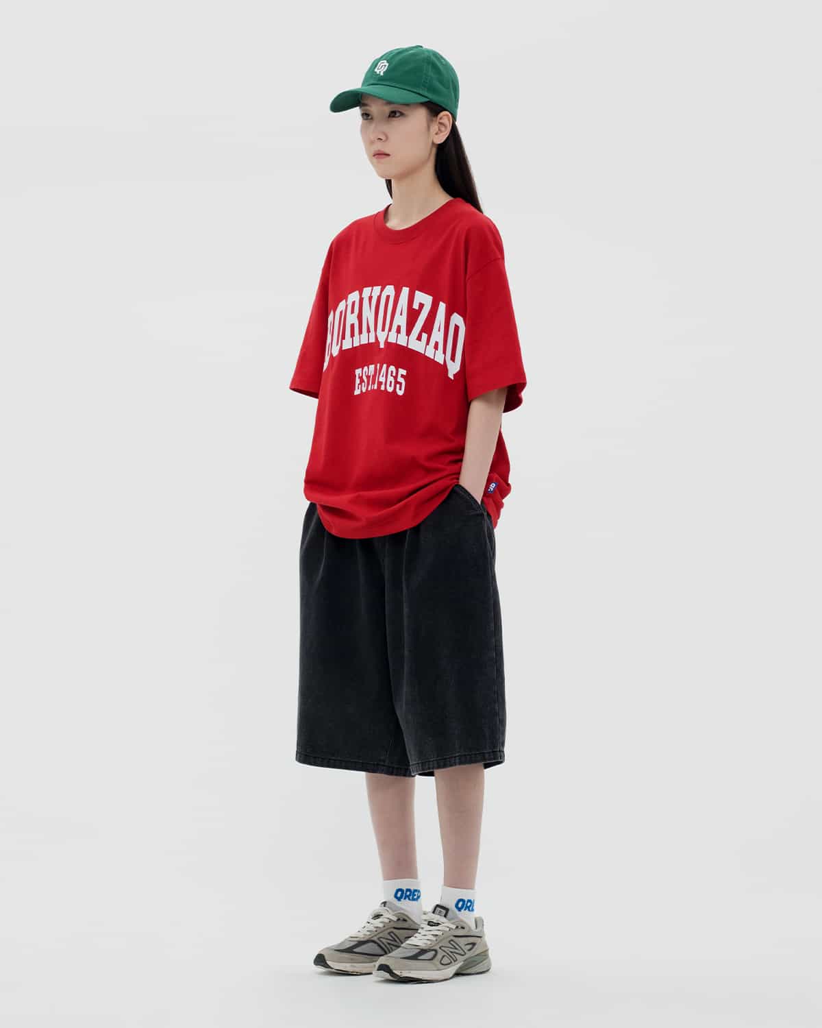 ФУТБОЛКА BORN QAZAQ  КРАСНАЯ