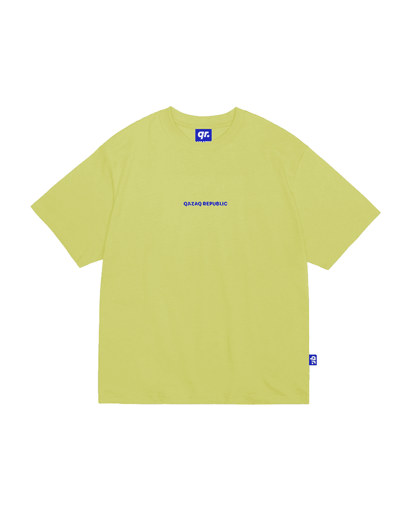 KIDS T-SHIRT QAZAQ REPUBLIC LIME