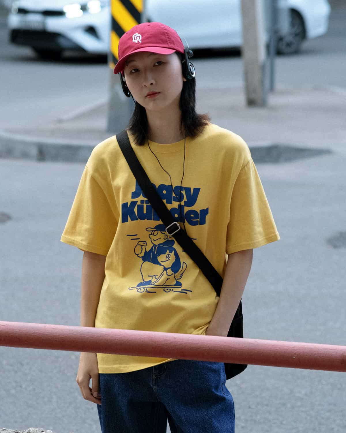 t-shirt kunder yellow