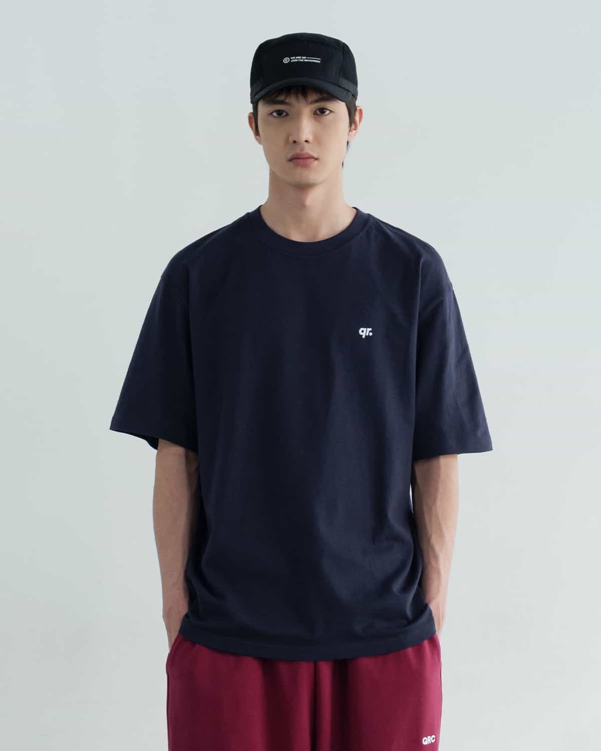 T-SHIRT  BASIC QRD NAVY