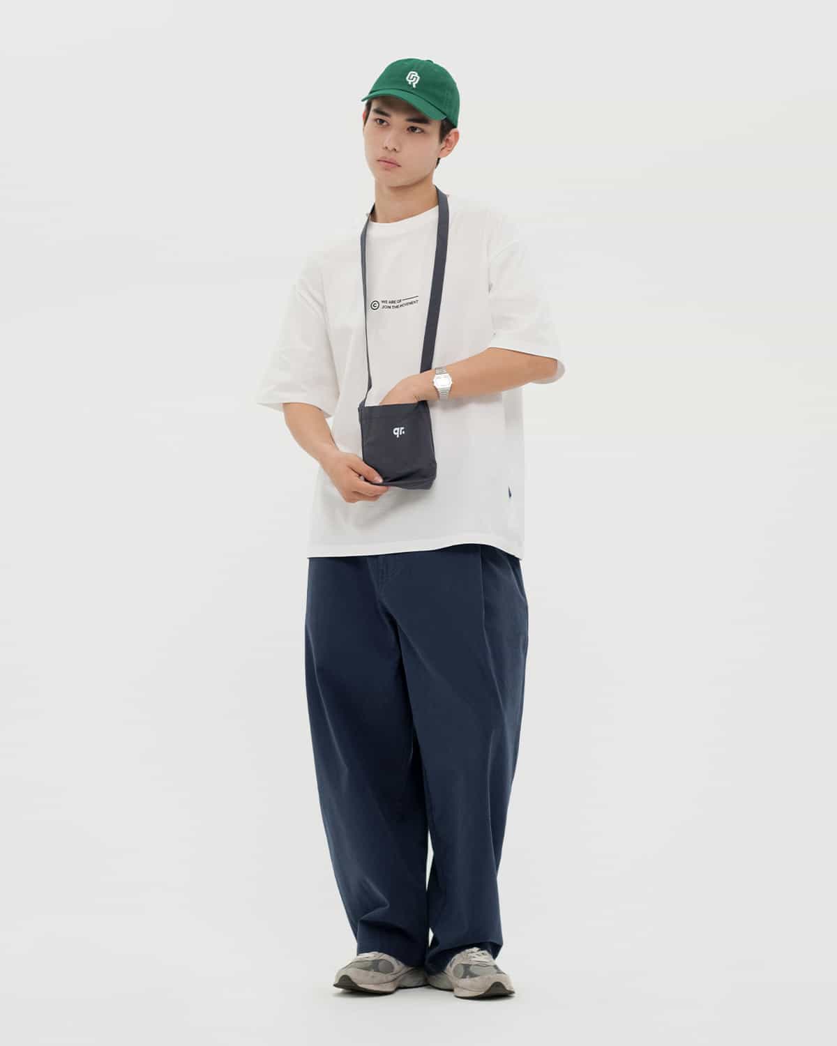 СУМКА P-BAG ТЕМНО-СЕРАЯ