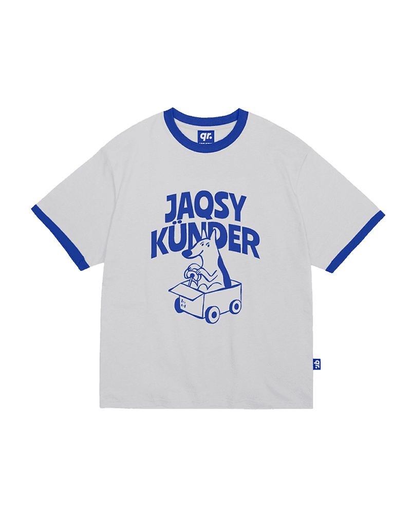 KIDS T-SHIRT 2COLOR KUNDER WHITE