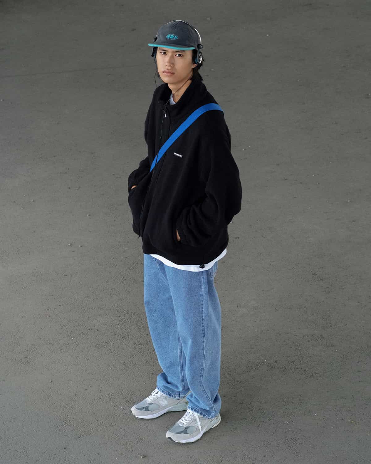 fleece jacket wrq black