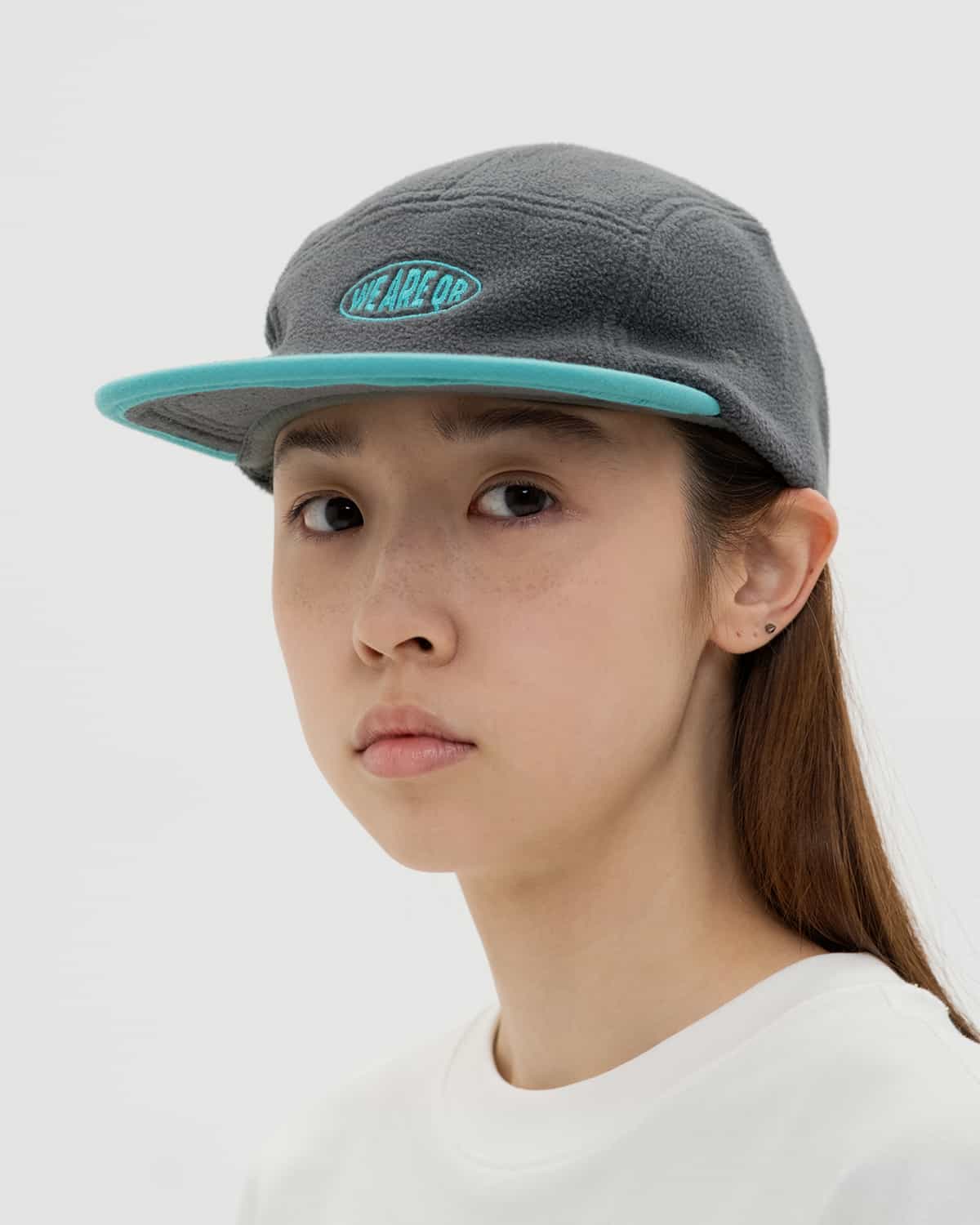 FLEECE CAP FLAT grey