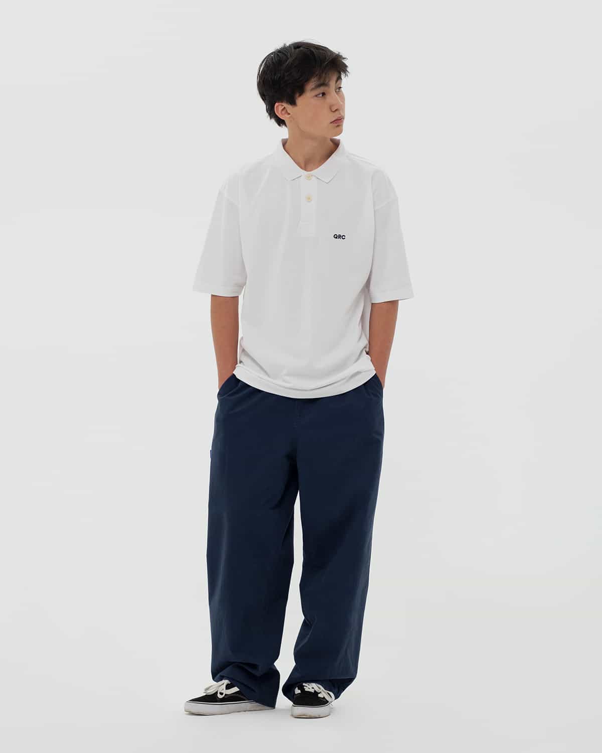 T-SHIRT POLO QRC WHITE