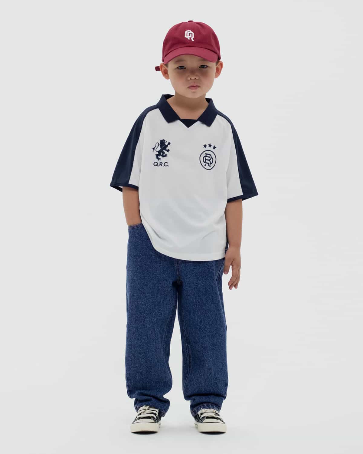 ДЕТСКАЯ ФУТБОЛКА CLUB БЕЛАЯ