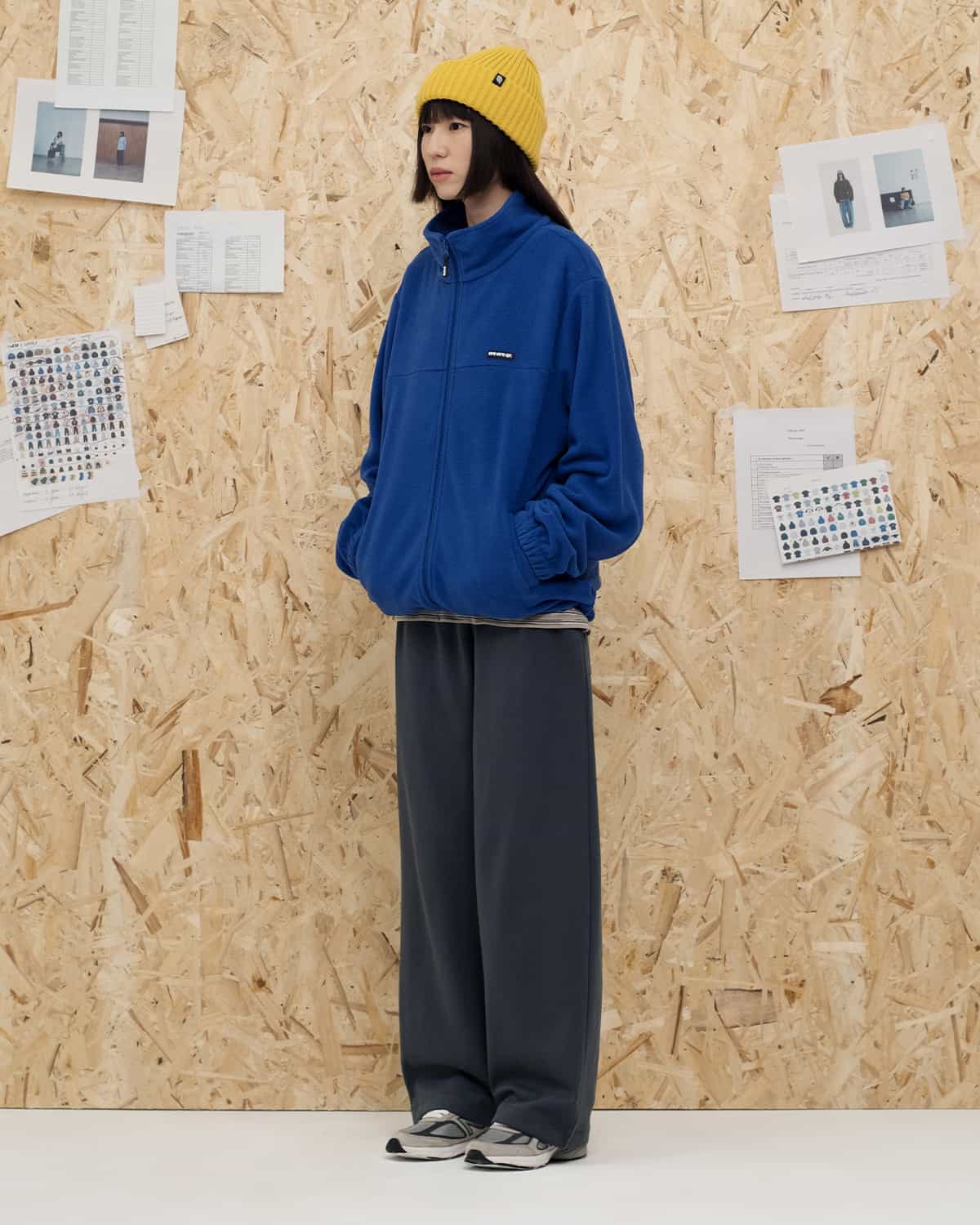 fleece jacket wrq blue