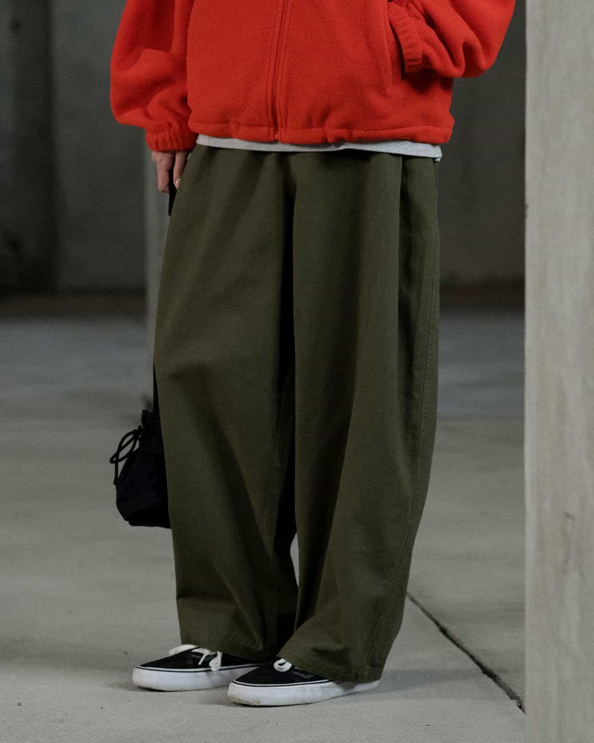 pants wide  khaki