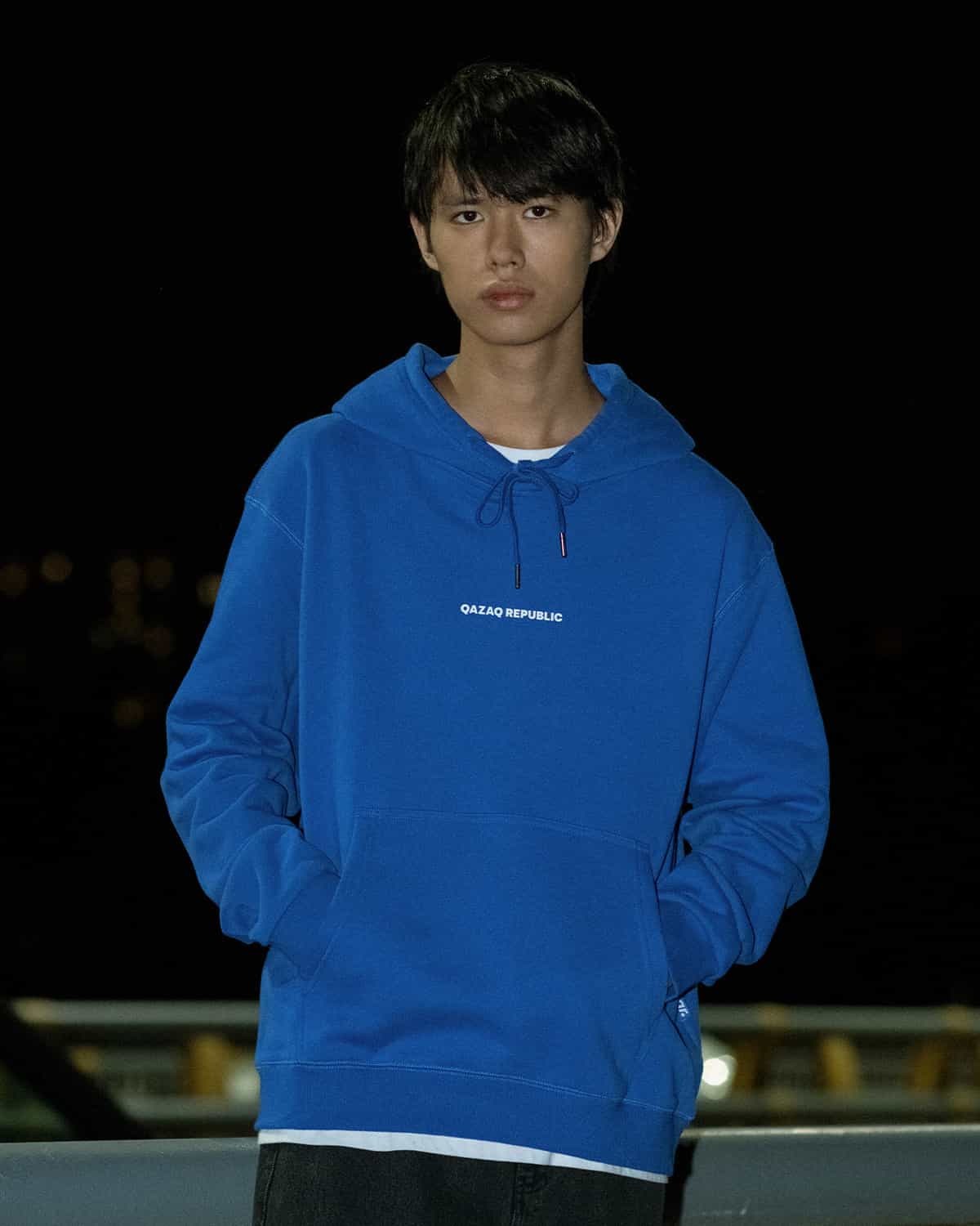 ХУДИ QAZAQ REPUBLIC СИНИЙ