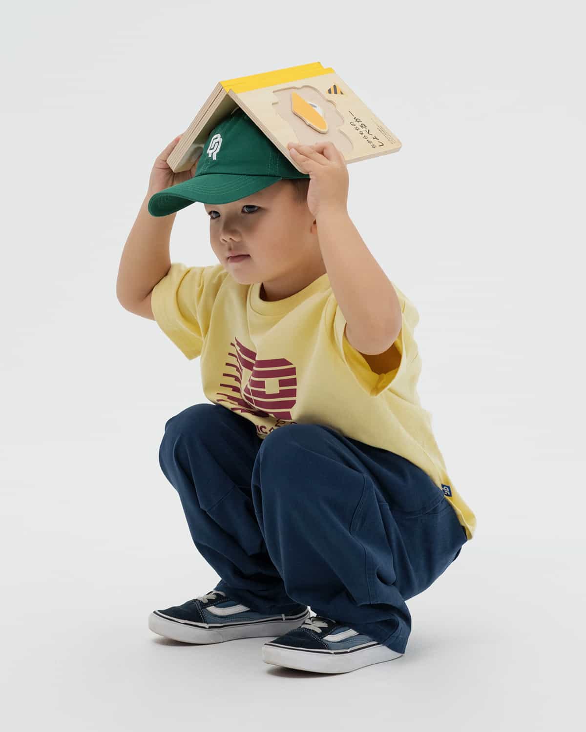 ДЕТСКАЯ КЕПКА BASIC ЗЕЛЁНАЯ