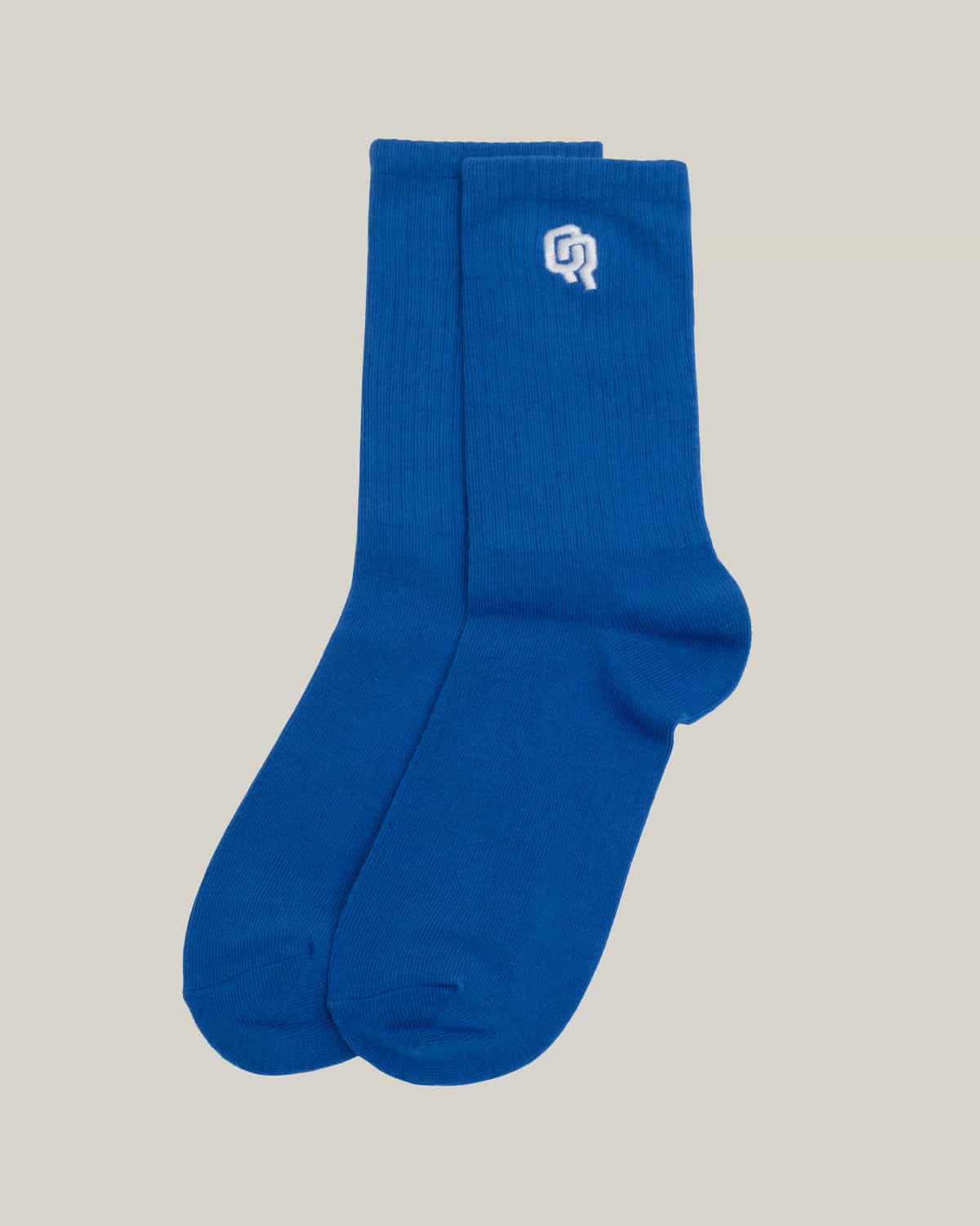 длинные Носки QR синие