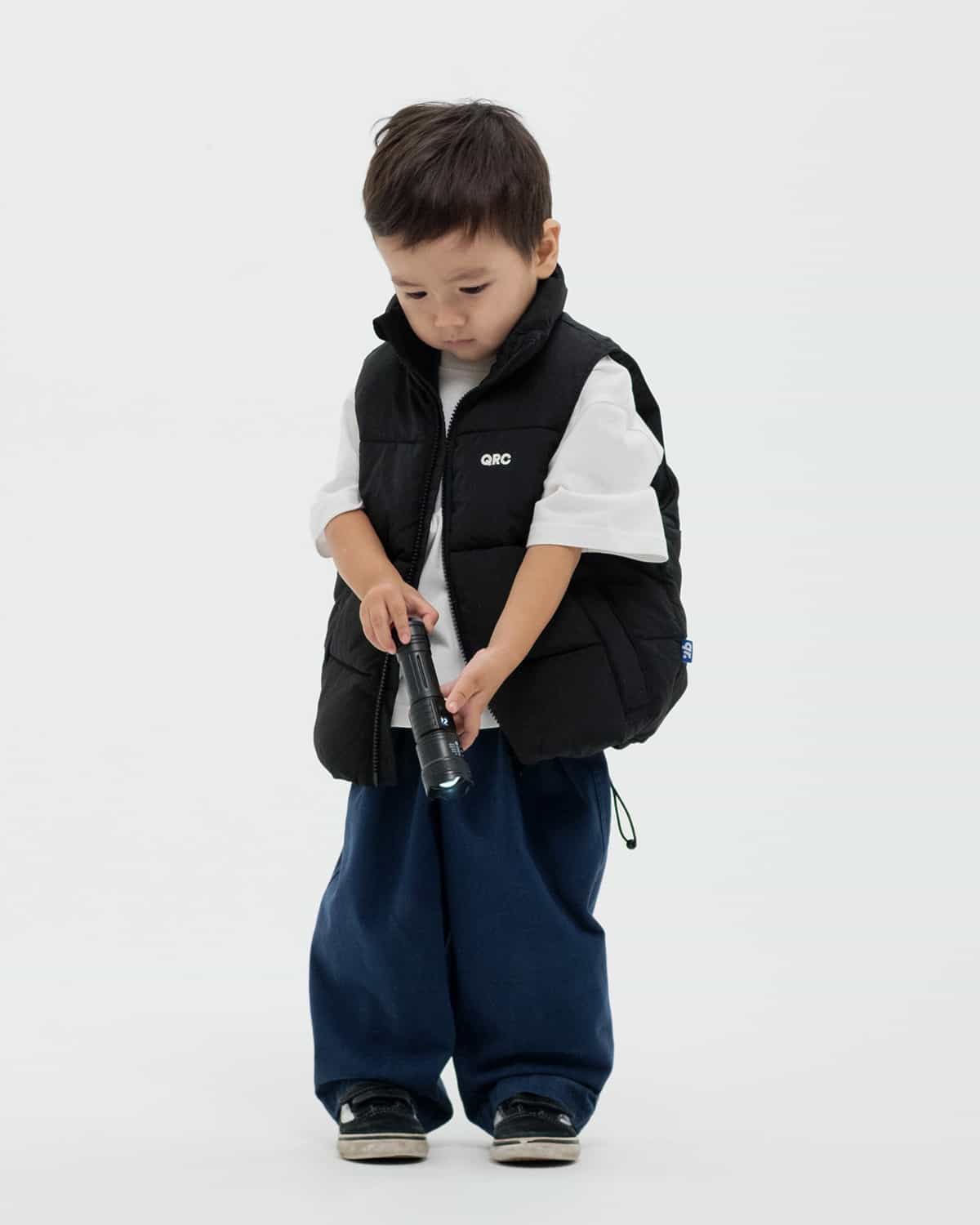 ДЕТСКАЯ ЖИЛЕТКА PADDED ЧЁРНАЯ