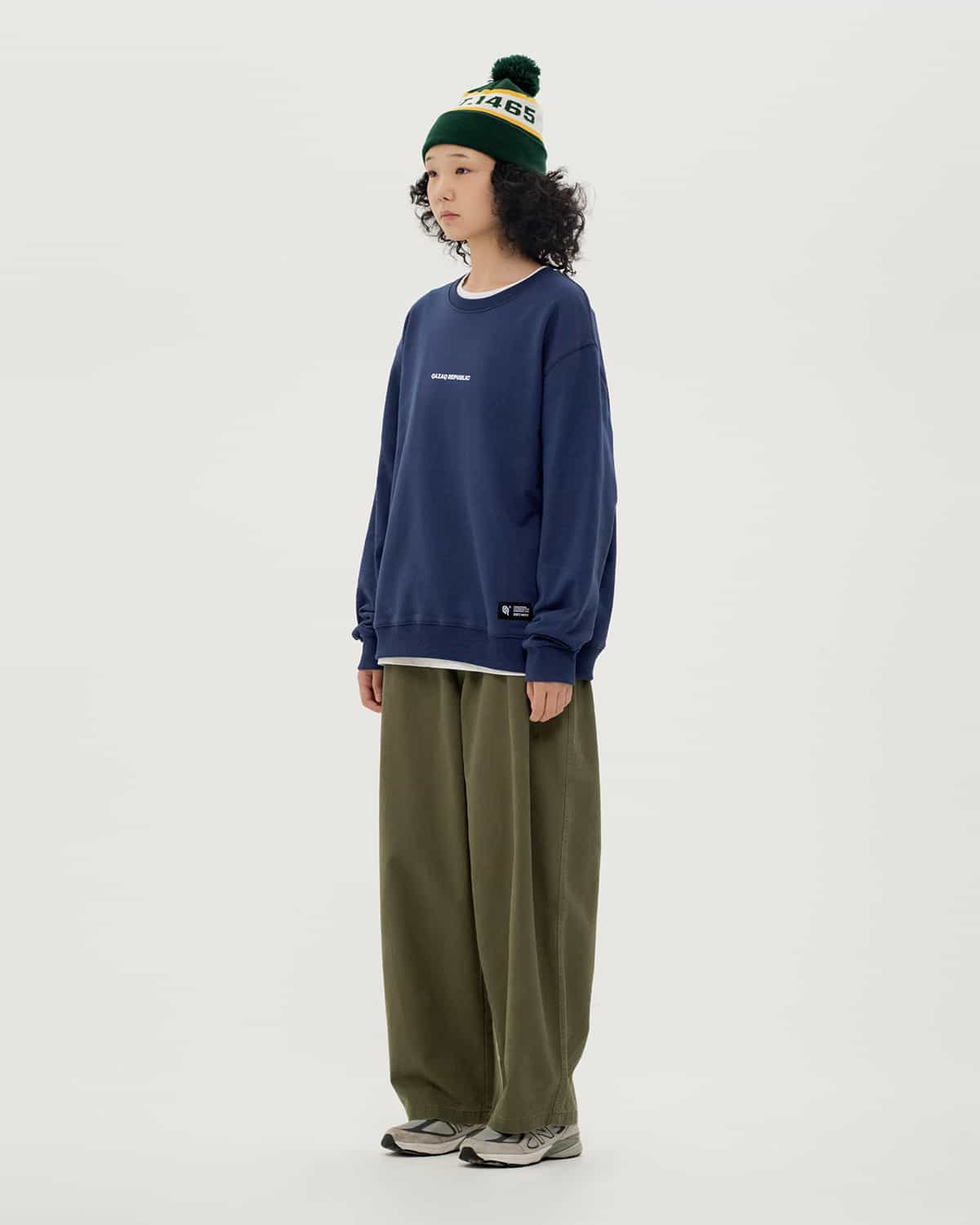 sweatshirt qazaq republic navy