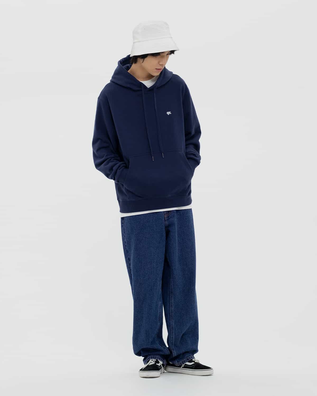 ХУДИ BASIC QRD ТЁМНО-СИНИЙ