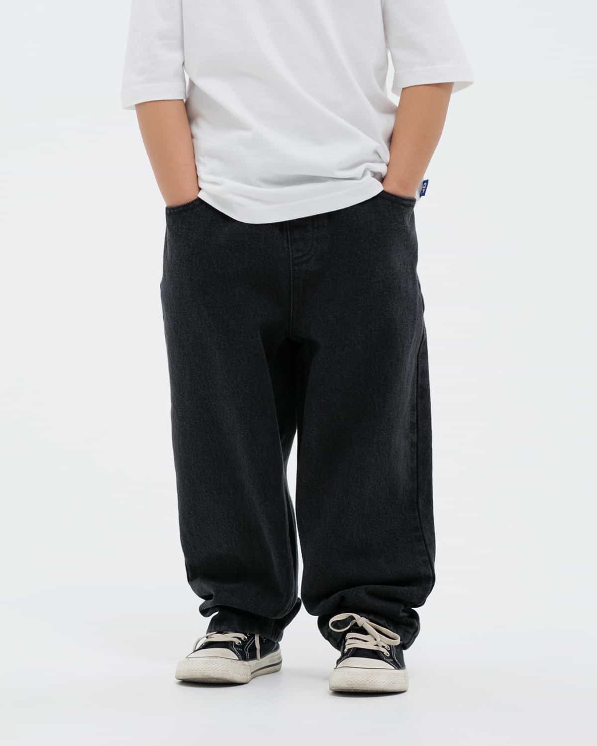 KIDS jeans RELAXED BLACK