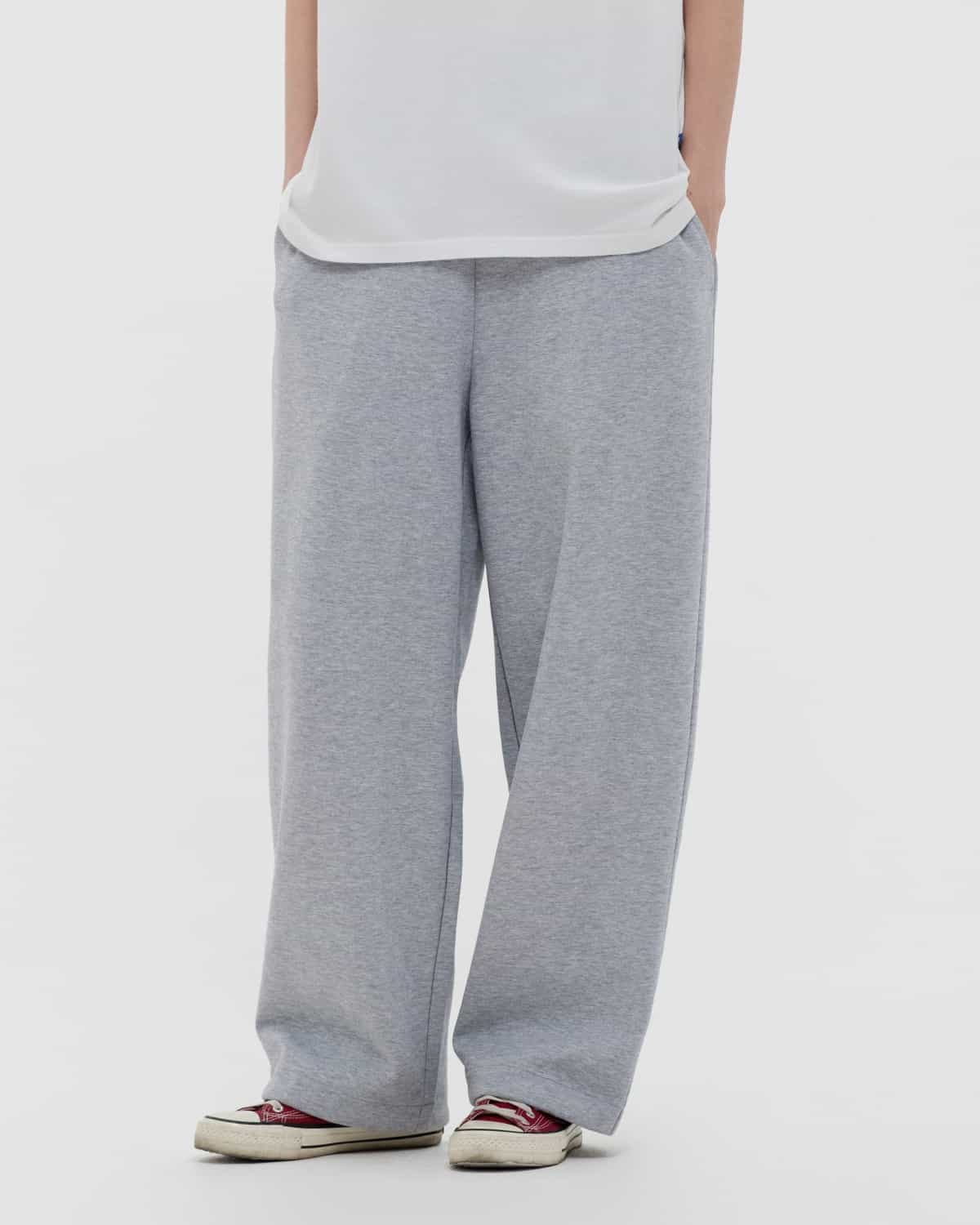 шалбар sweat basic сұр меланж