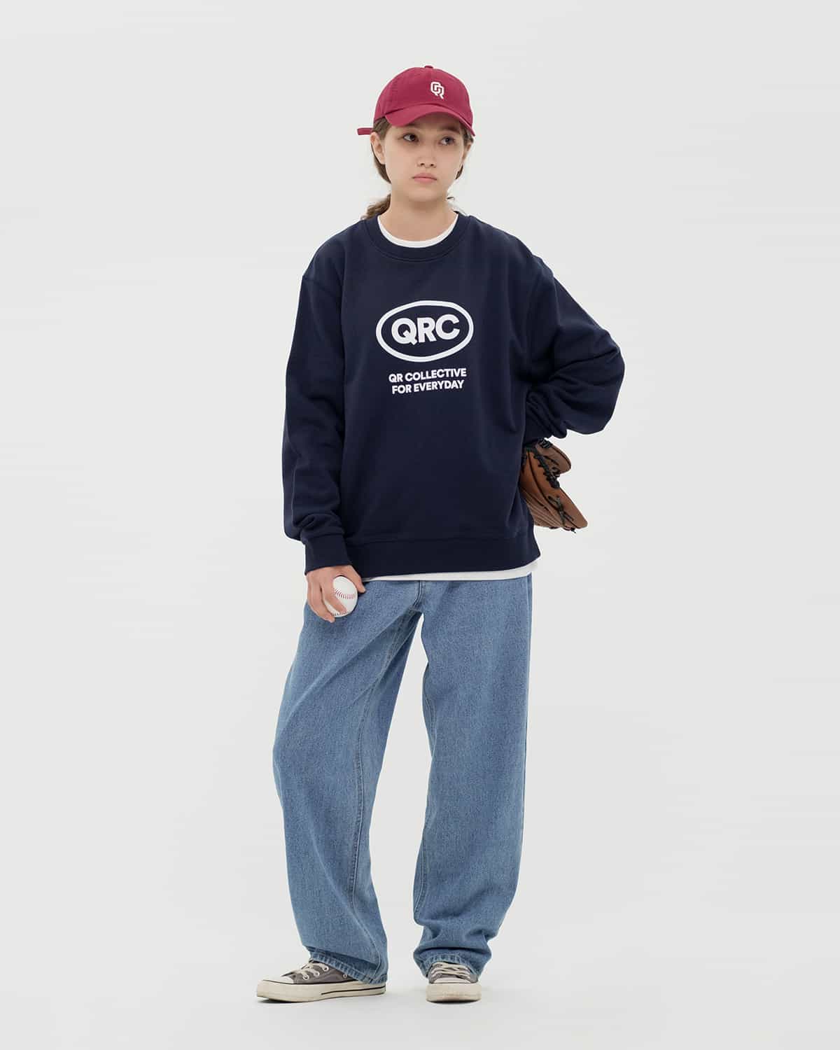 SWEATSHIRT QRC MAX NAVY