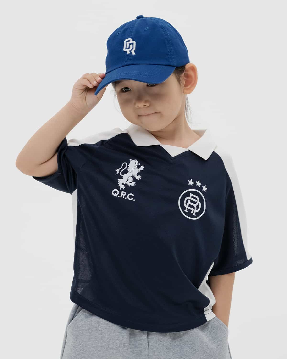 ДЕТСКАЯ ФУТБОЛКА CLUB ТЕМНО-СИНЯЯ