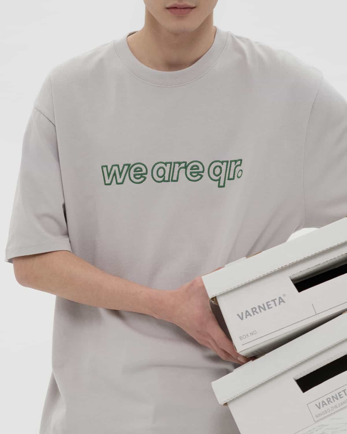 ФУТБОЛКА WRQ STROKE СВЕТЛО-СЕРАЯ