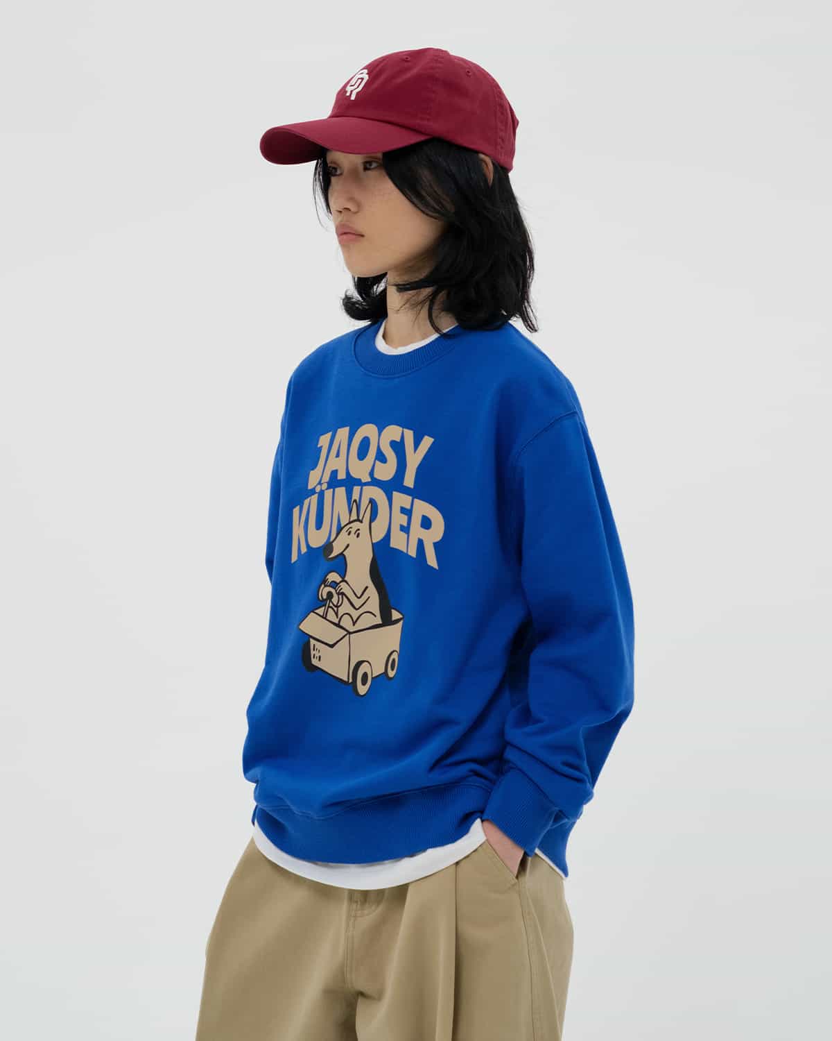 SWEATSHIRT JAQSY KUNDER BLUE