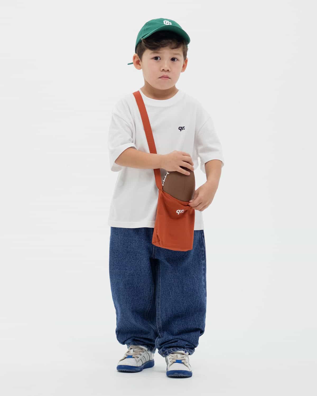 KIDS T-SHIRT QR BASIC WHITE