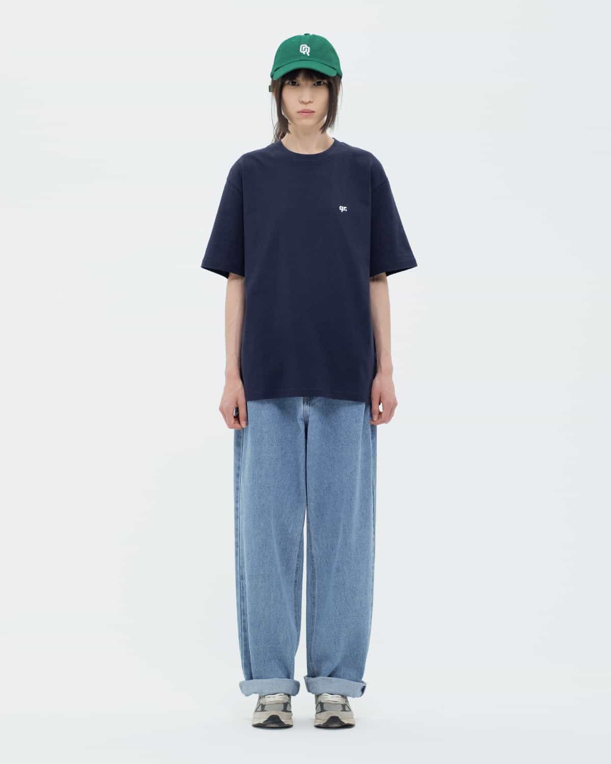 T-SHIRT QR BASIC NAVY