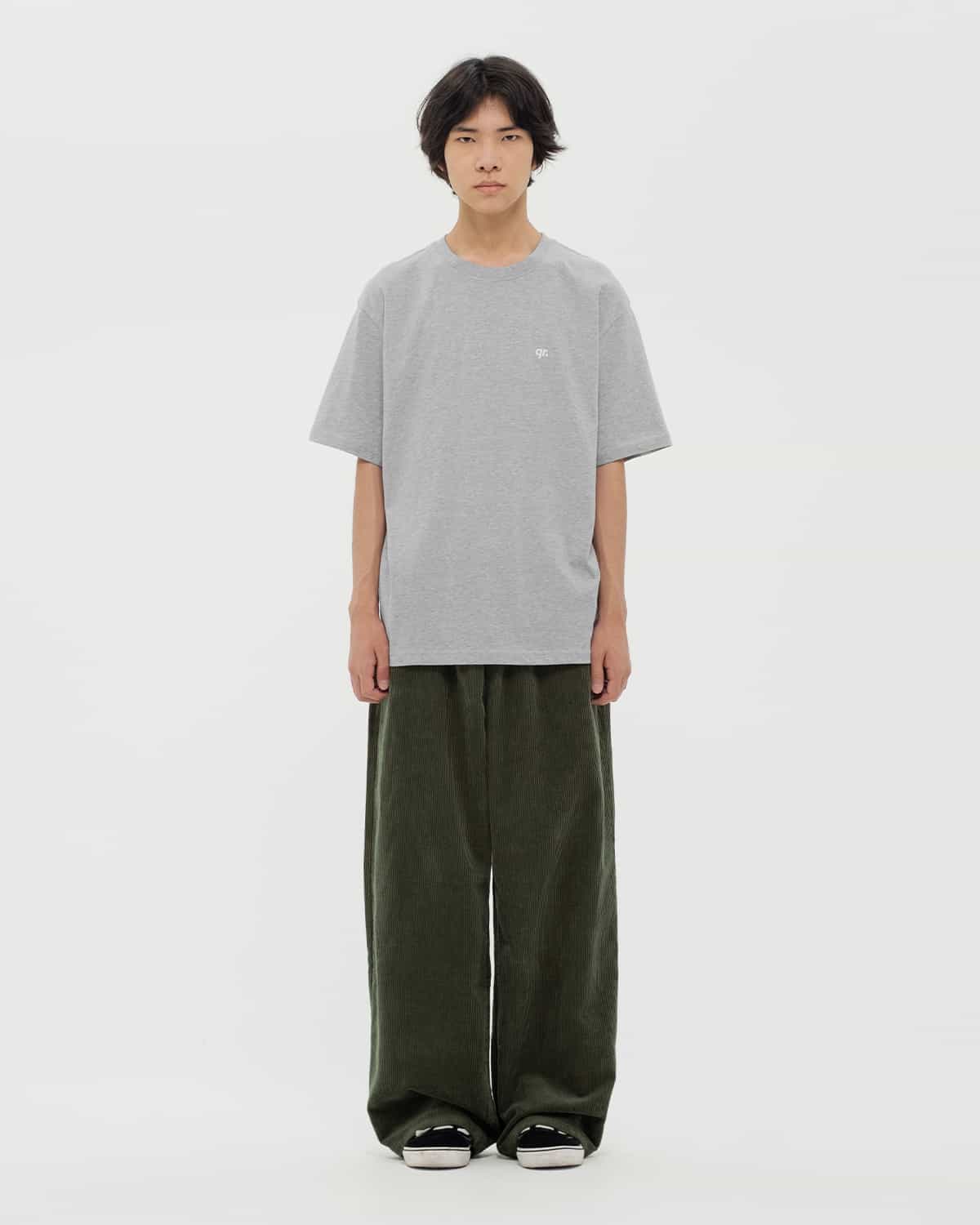 T-SHIRT  BASIC QRD GREY MELANGE