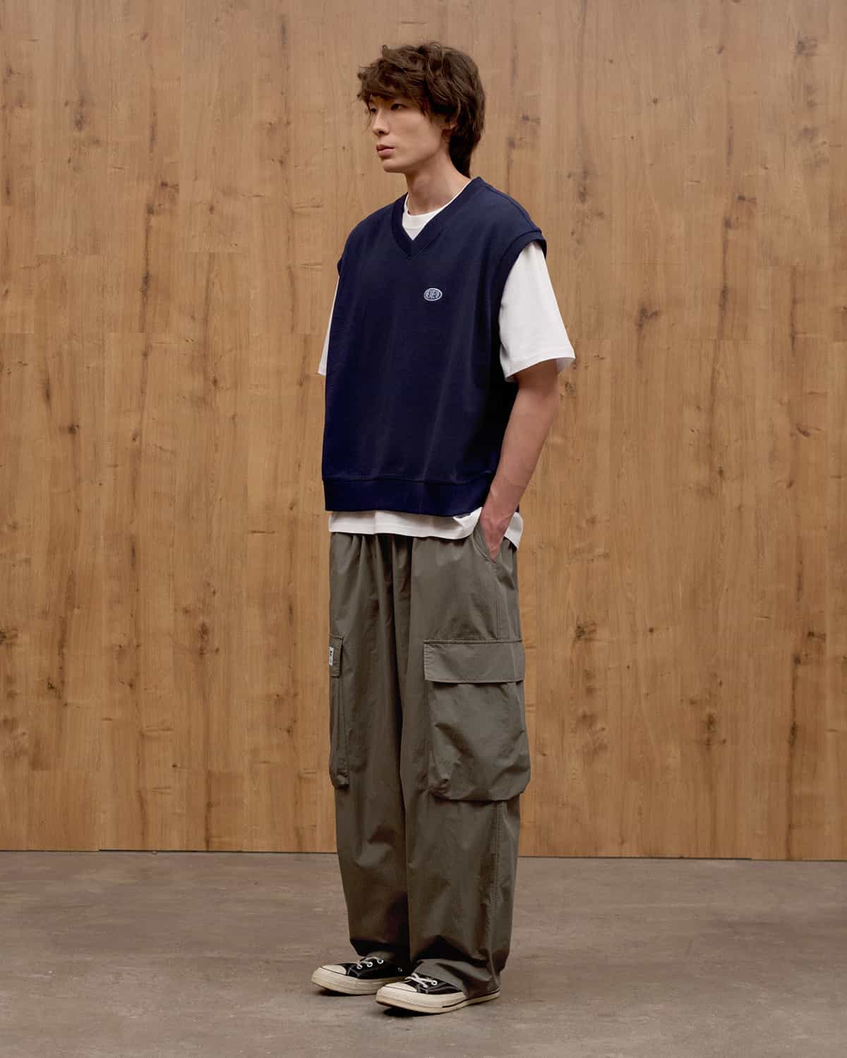 VEST TERRY DARK BLUE