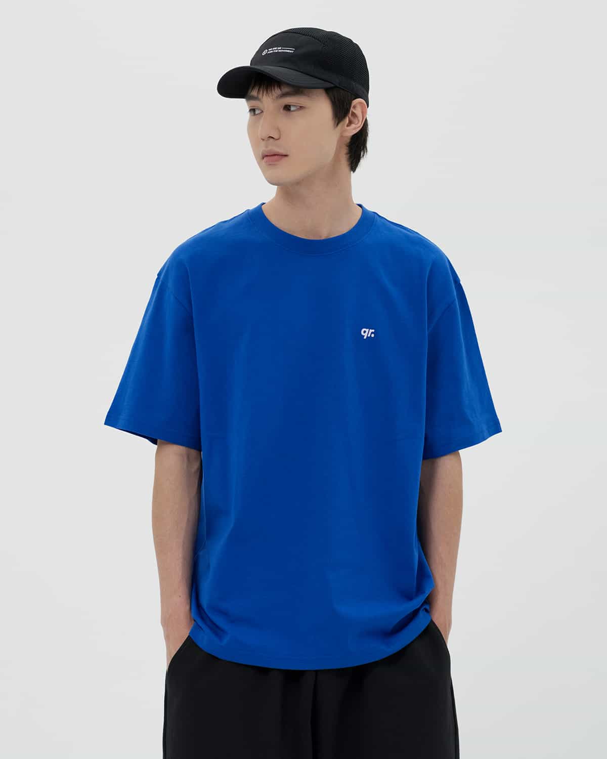 T-SHIRT BASIC QRD BLUE
