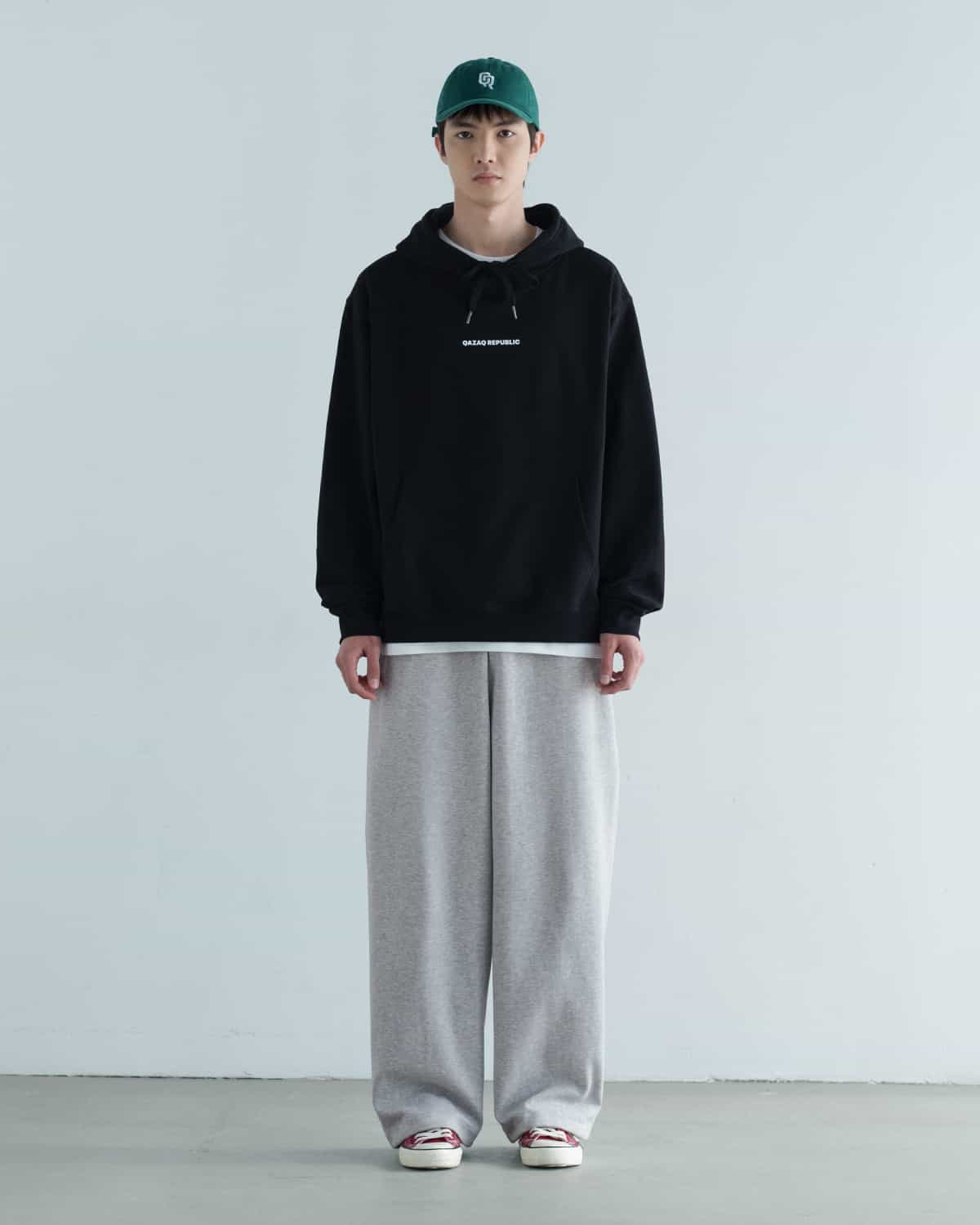 ХУДИ QAZAQ REPUBLIC ЧЁРНЫЙ