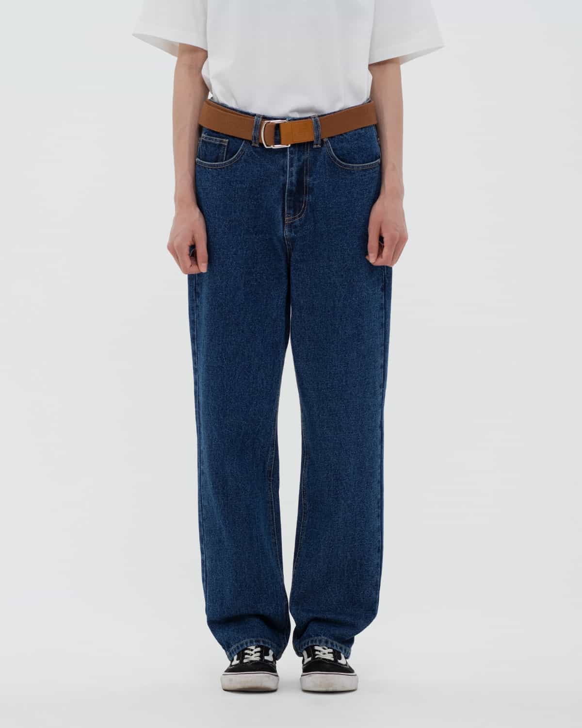 ДЖИНСЫ REGULAR ҚОЮ-КӨК