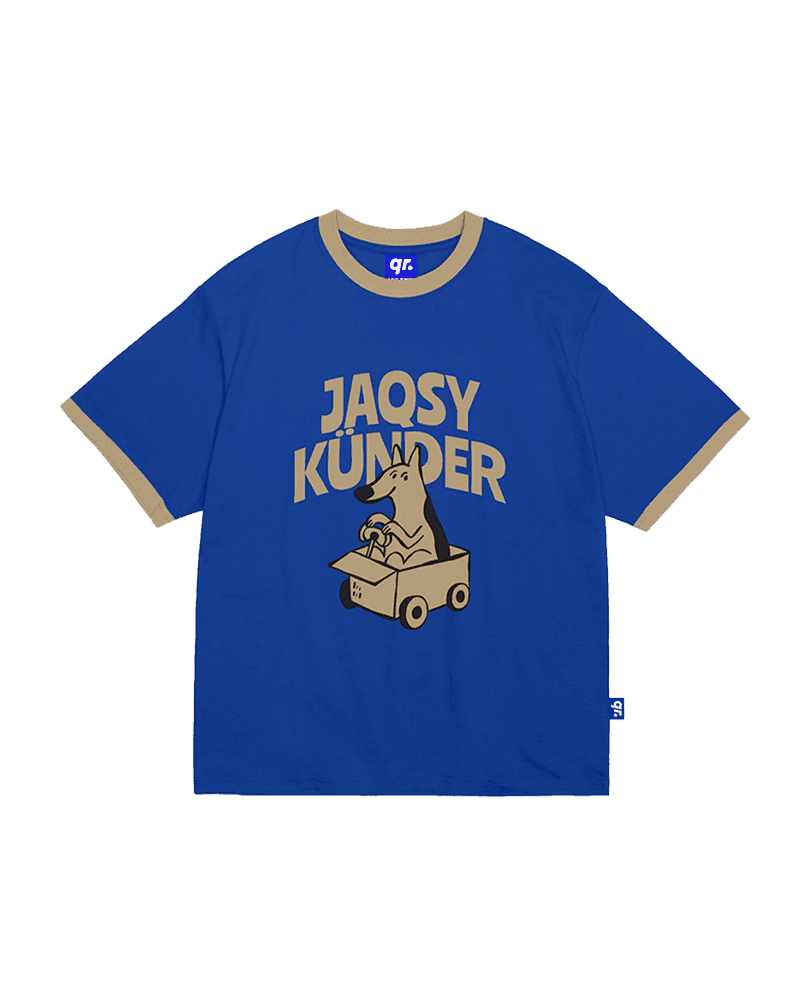 KIDS T-SHIRT 2COLOR KUNDER BLUE
