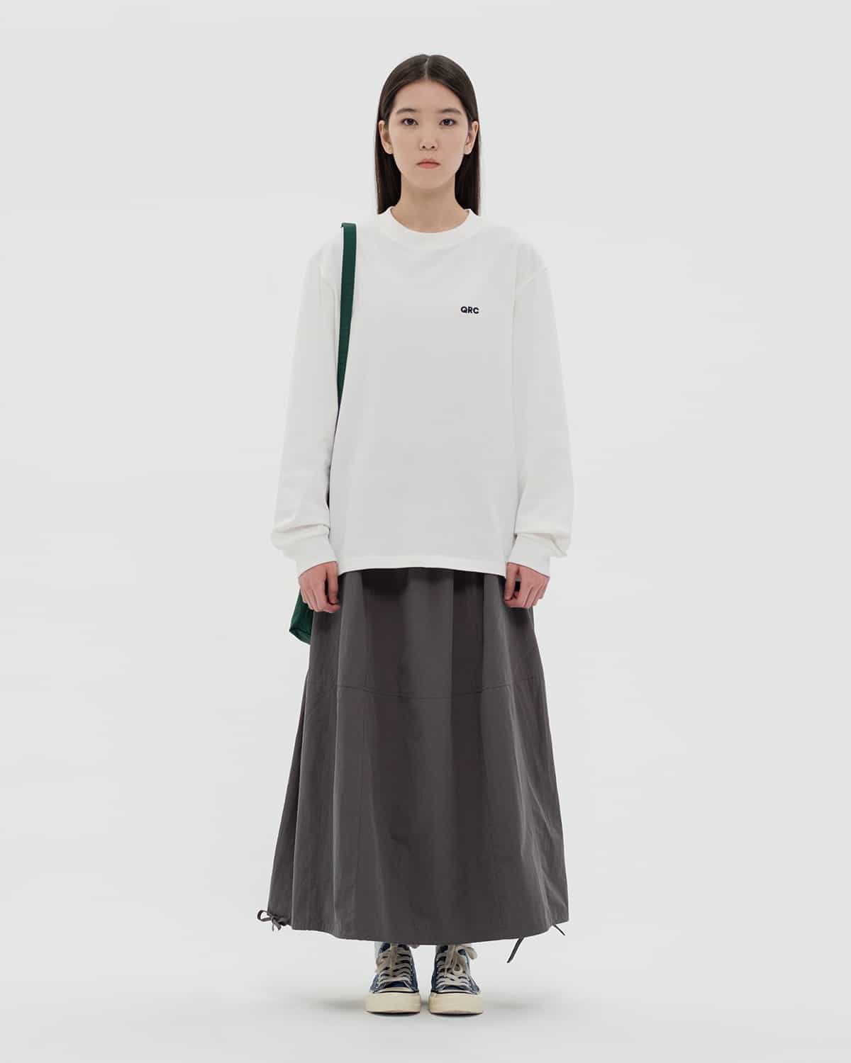 LS ФУТБОЛКА BASIC QRC БЕЛАЯ