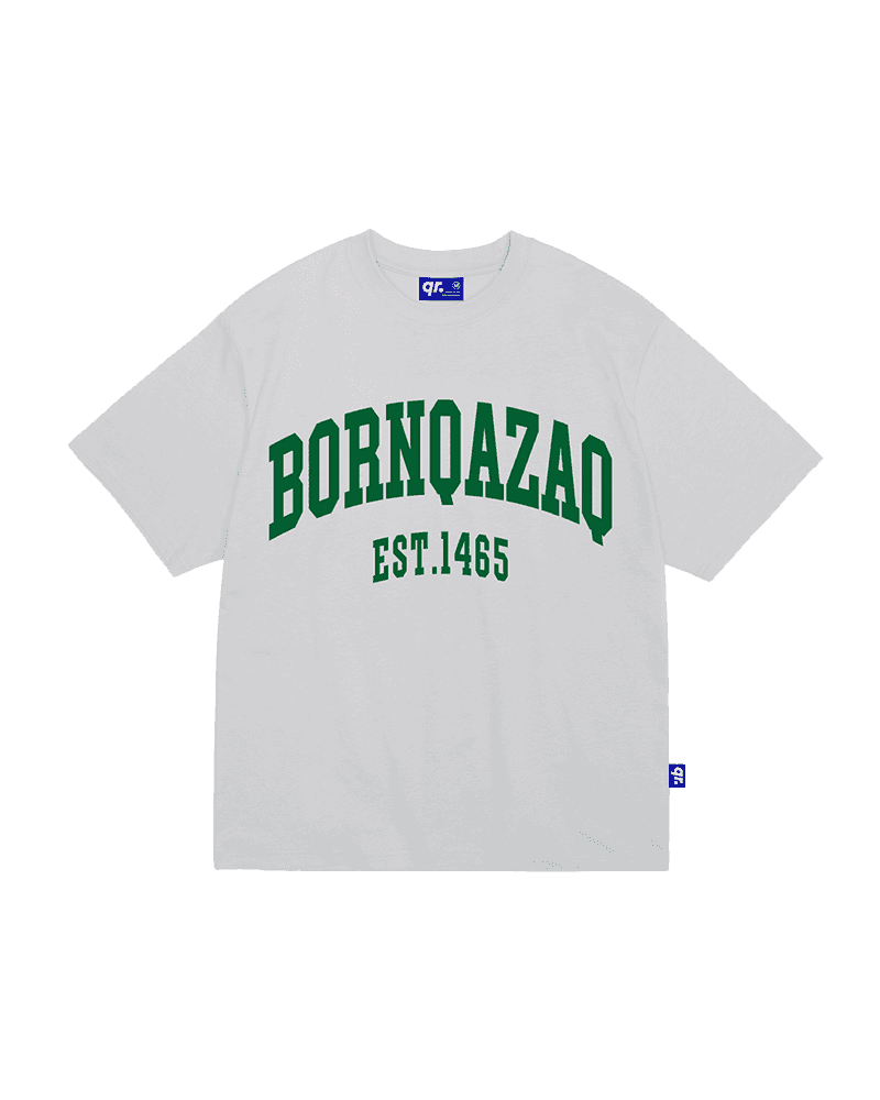 ФУТБОЛКА BORN QAZAQ БЕЛАЯ